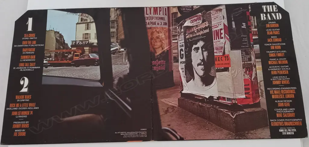 Johnny Rivers And His L. A. Boogie Band, Last Boogie In Paris Image 1++